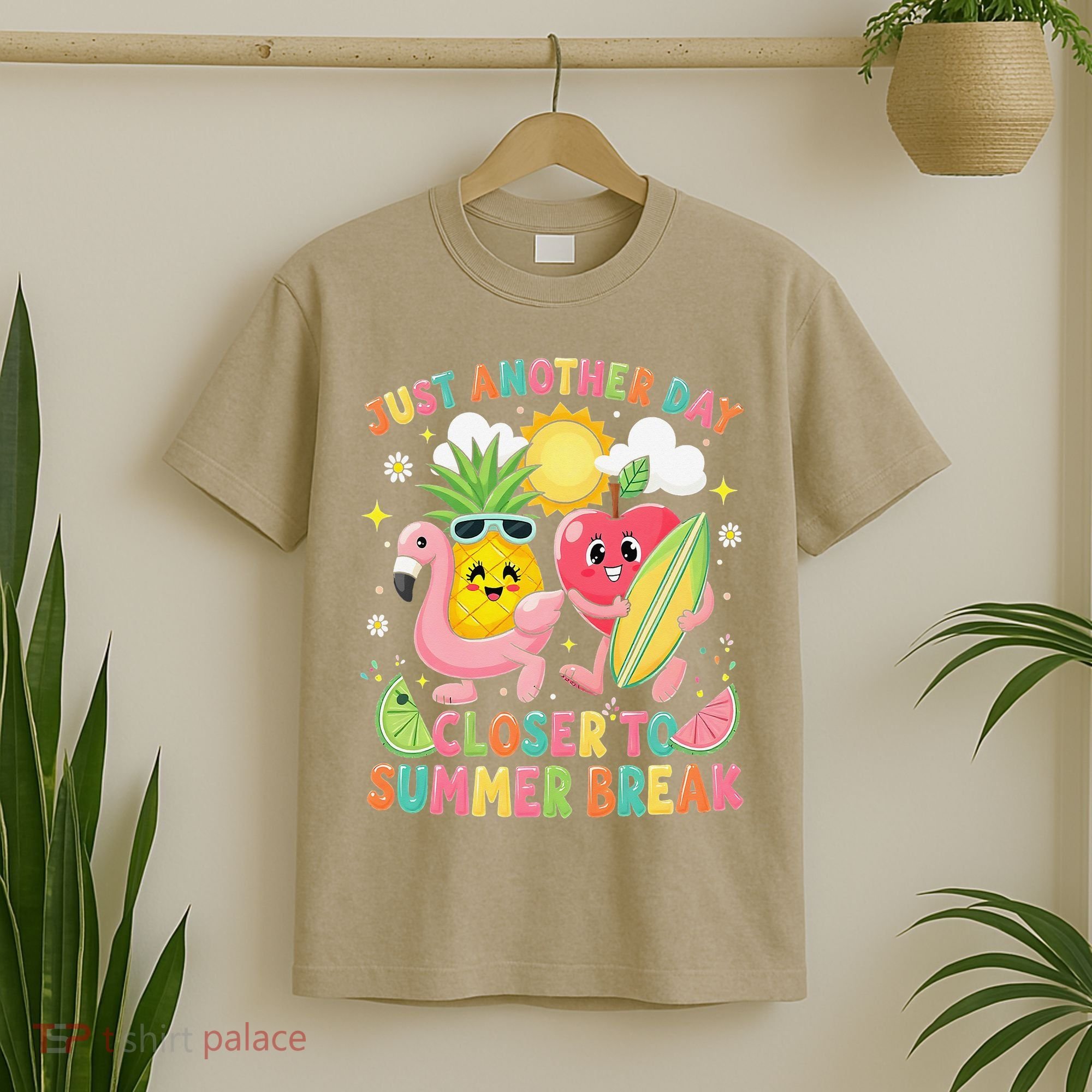 Just Another Day Closer To Summer Break Teacher T-Shirt