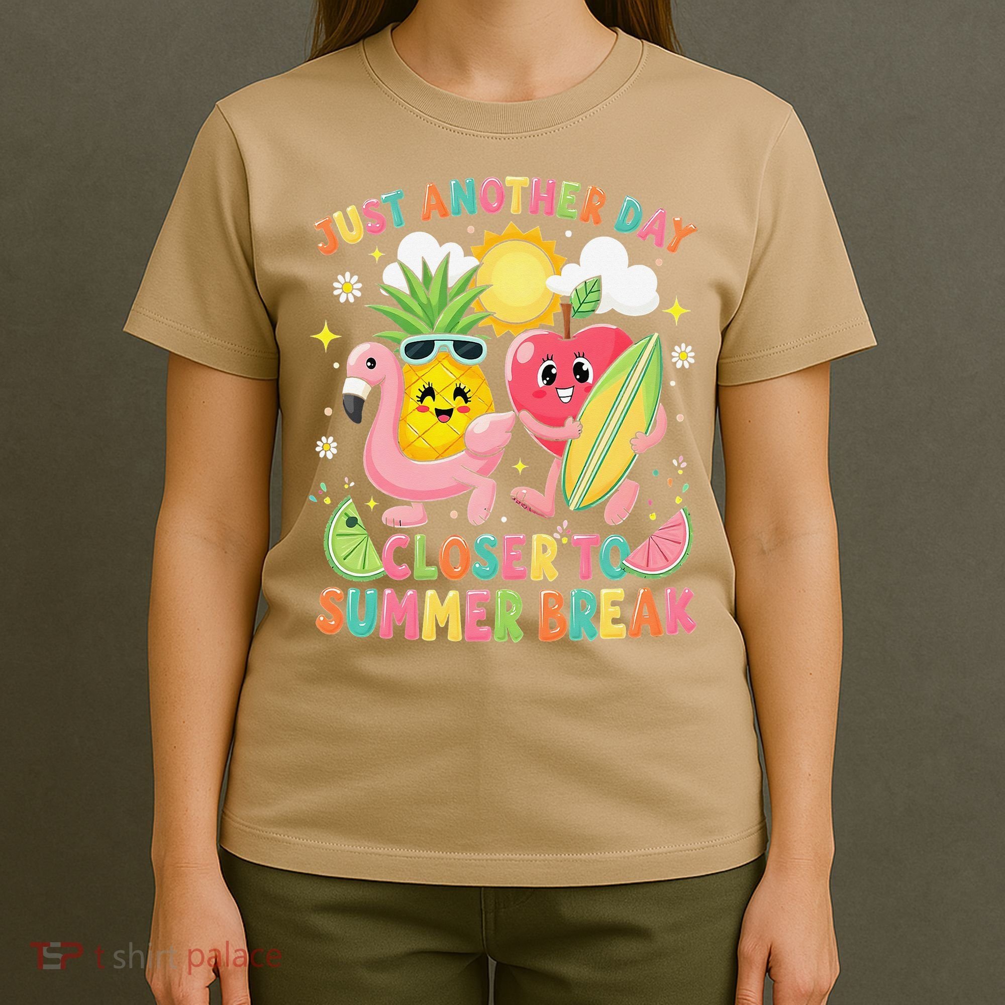 Just Another Day Closer To Summer Break Teacher T-Shirt