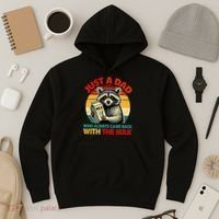Just A Dad Who Always Came Back With The Milk Fathers Day  Hoodie thumb 3