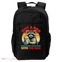 Just A Dad Who Always Came Back With The Milk Fathers Day  Backpack thumb 0