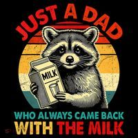 Just A Dad Who Always Came Back With The Milk Fathers Day  Coffee Mug thumb 5
