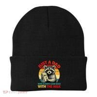 Just A Dad Who Always Came Back With The Milk Fathers Day  Beanie thumb 0