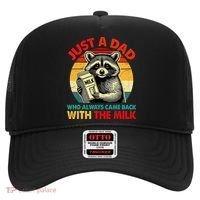 Just A Dad Who Always Came Back With The Milk Fathers Day  Hat thumb 0