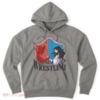 Jesus And Devil Arm Wrestling Hoodie thumb 0