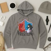 Jesus And Devil Arm Wrestling Hoodie thumb 3
