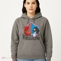 Jesus And Devil Arm Wrestling Hoodie thumb 5