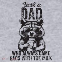 Just A Dad Who Always Came Back With The Milk Women's Sweatshirt thumb 2