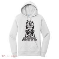 Just A Dad Who Always Came Back With The Milk Women's Hoodie thumb 0
