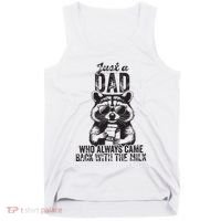 Just A Dad Who Always Came Back With The Milk Tank Top thumb 0