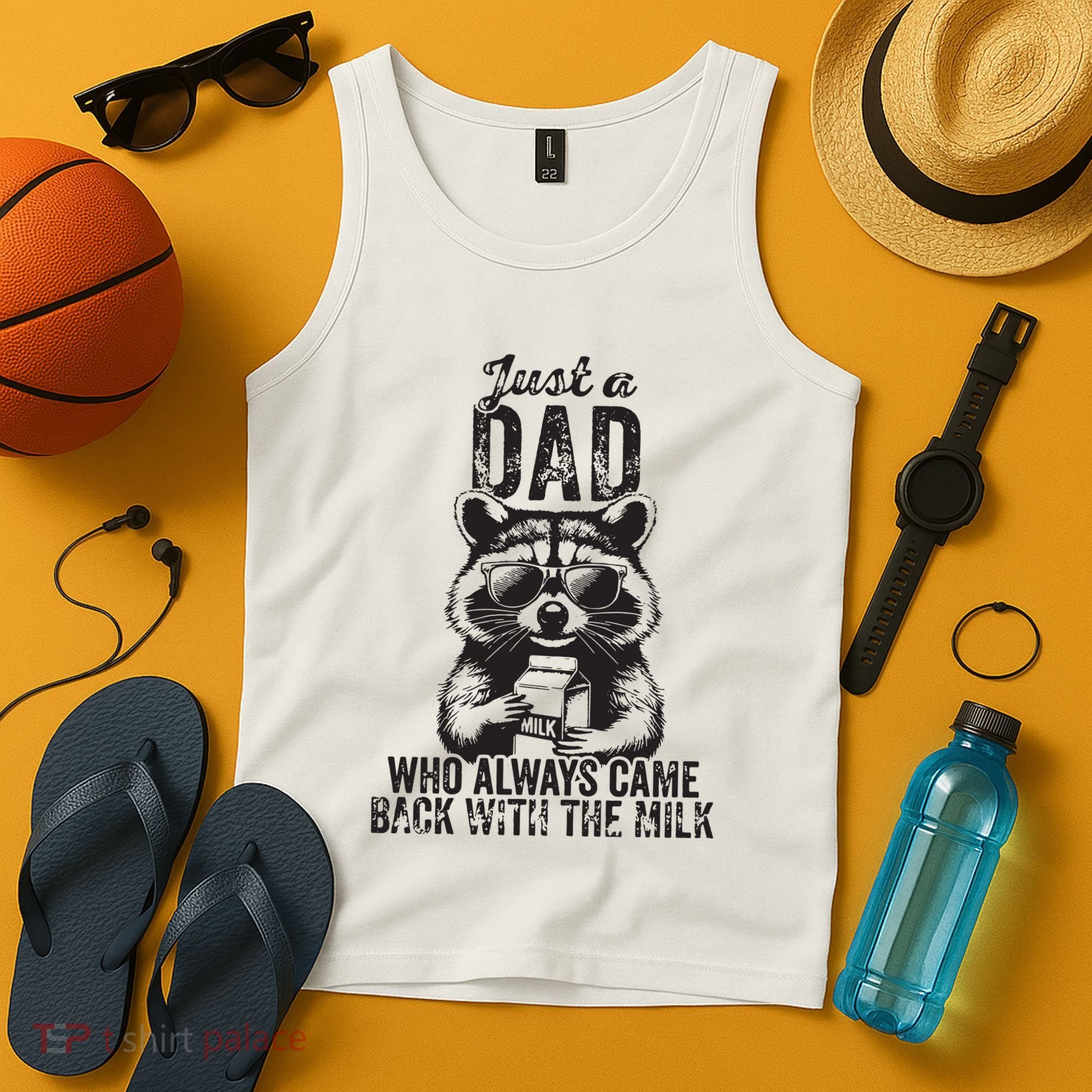 Just A Dad Who Always Came Back With The Milk Tank Top