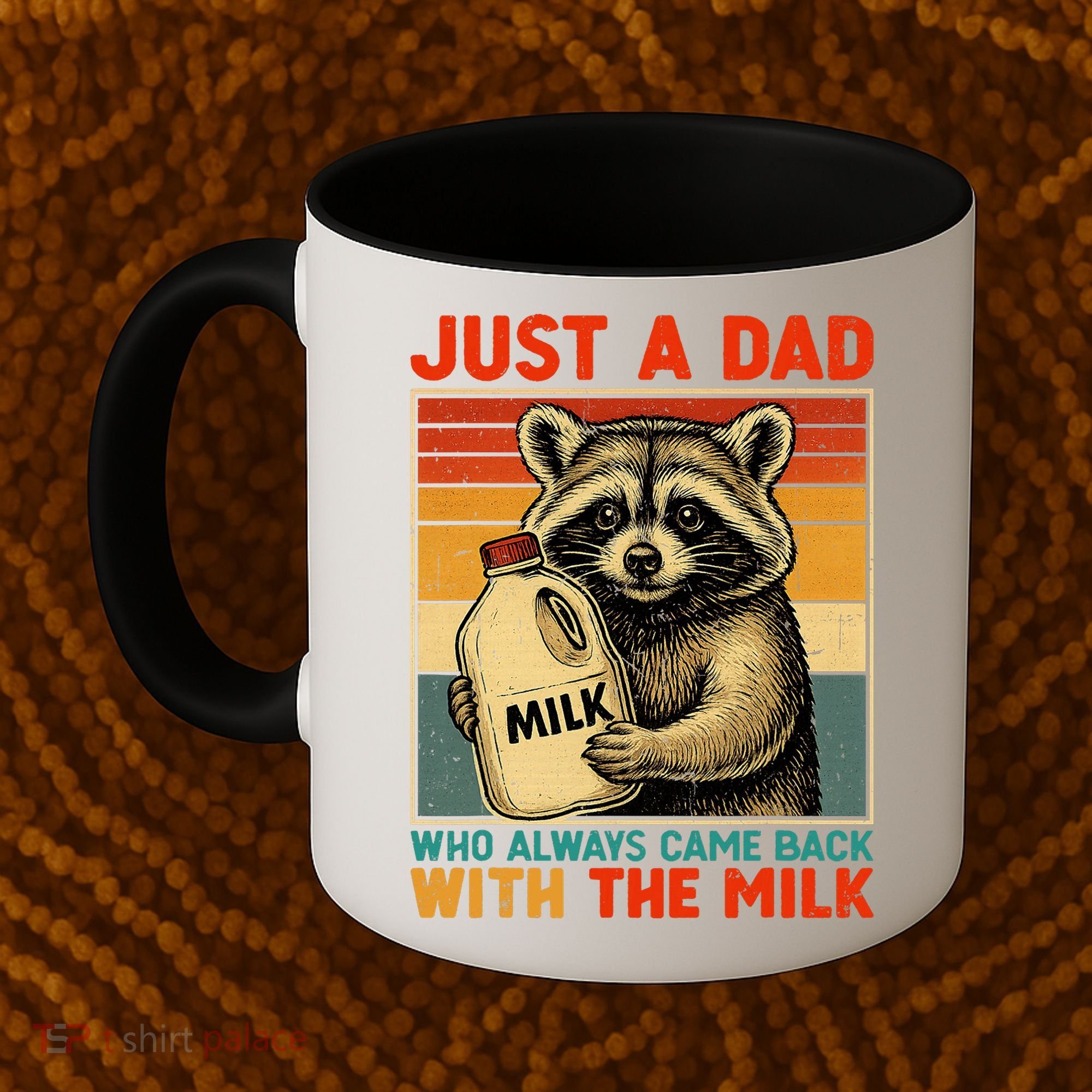 Just A Dad Who Always Came Back With The Milk - Fathers Day  Coffee Mug