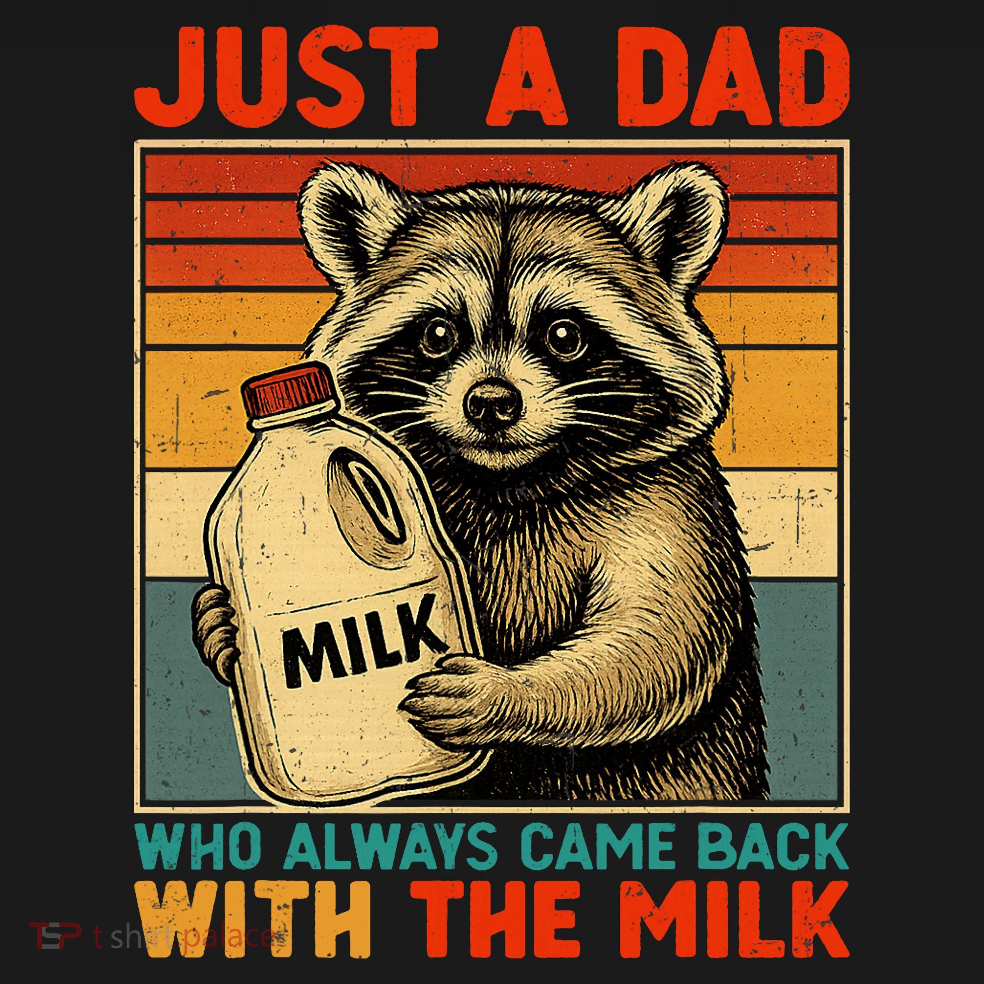 Just A Dad Who Always Came Back With The Milk - Fathers Day  Mousepad