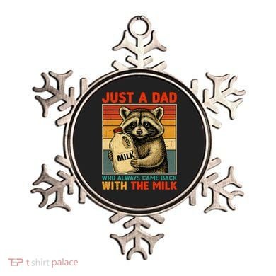 Just A Dad Who Always Came Back With The Milk - Fathers Day  Ornament