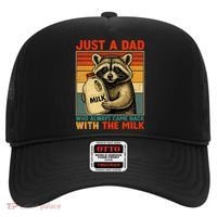Just A Dad Who Always Came Back With The Milk - Fathers Day  Hat thumb 0