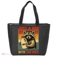 Just A Dad Who Always Came Back With The Milk - Fathers Day  Tote Bag thumb 0