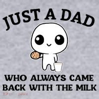 Just A Dad Who Always Came Back With The Milk Women's Sweatshirt thumb 2