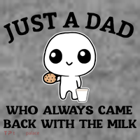 Just A Dad Who Always Came Back With The Milk Toddler Hoodie thumb 2