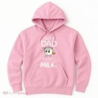 Just A Dad Who Always Came Back With The Milk Hoodie thumb 0