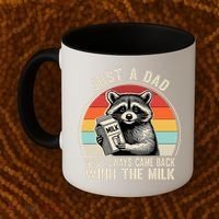 Just A Dad Who Always Came Back With The Milk Fathers Day  Coffee Mug thumb 2