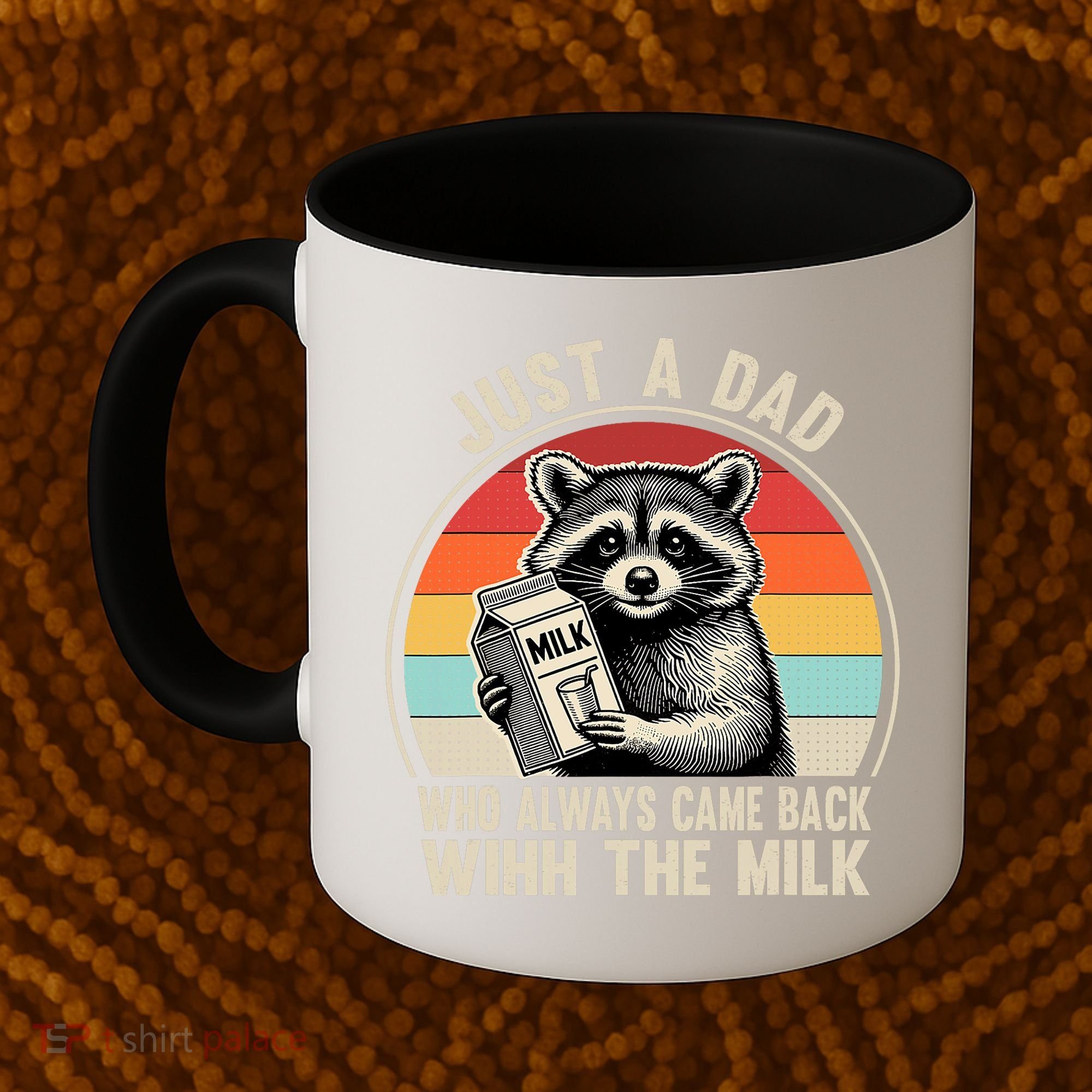 Just A Dad Who Always Came Back With The Milk Fathers Day  Coffee Mug