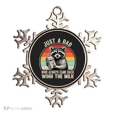 Just A Dad Who Always Came Back With The Milk Fathers Day  Ornament