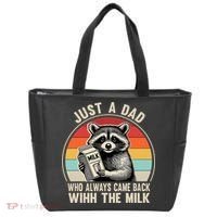 Just A Dad Who Always Came Back With The Milk Fathers Day  Tote Bag thumb 0
