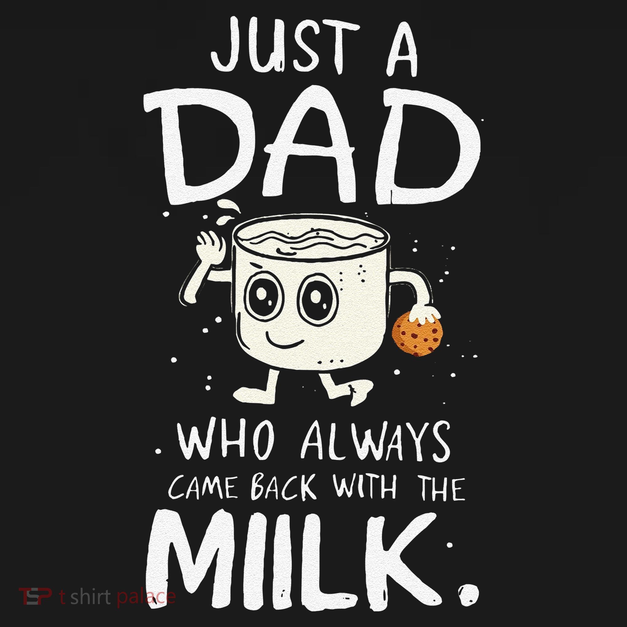Just A Dad Who Always Came Back With The Milk  Funny Fathers Day Ornament