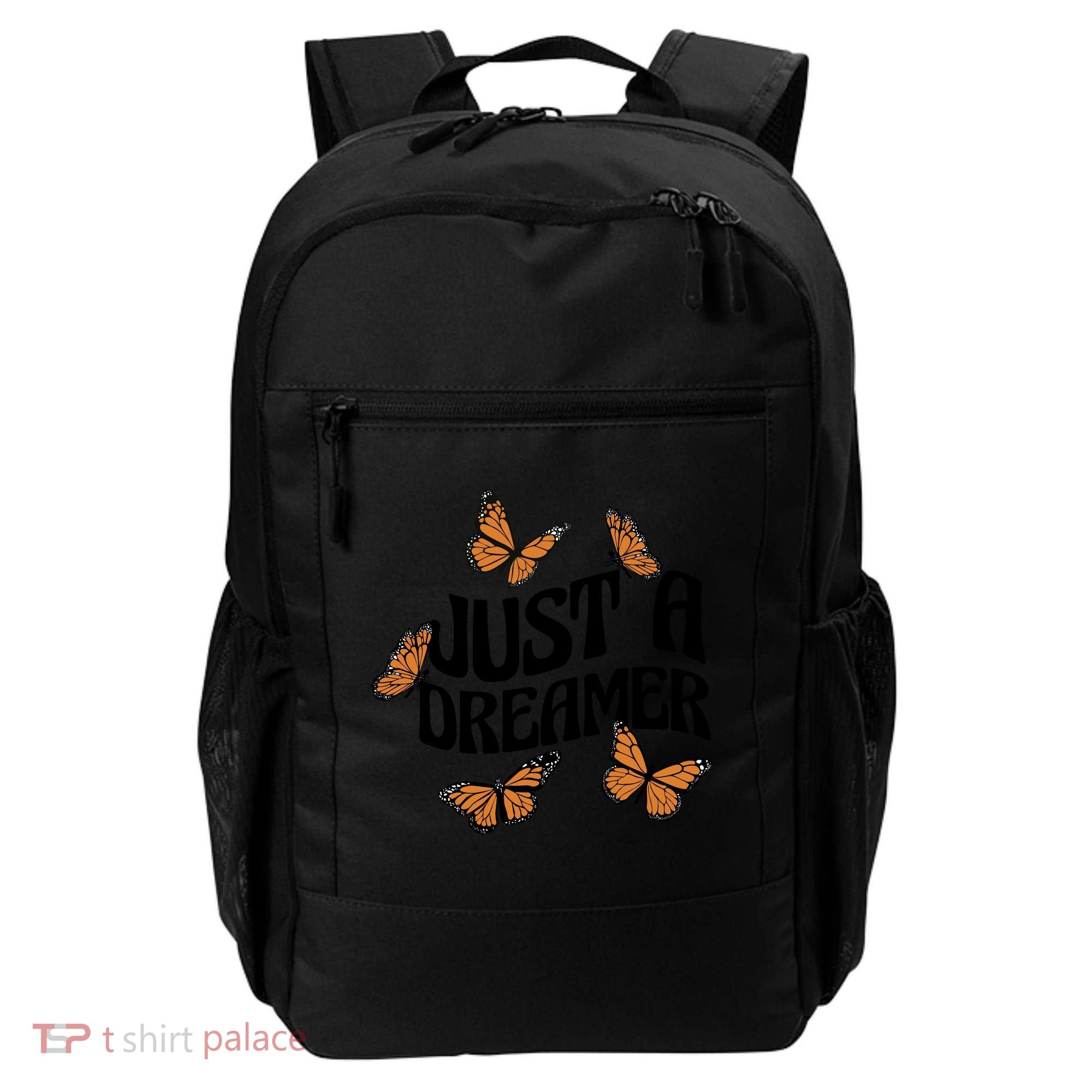 Just A Dreamer Butterfly Cute Gift Backpack