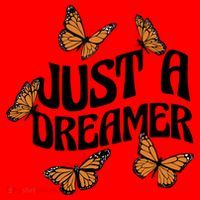Just A Dreamer Butterfly Cute Gift Santa Hat thumb 1