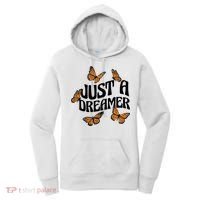 Just A Dreamer Butterfly Cute Gift Women's Hoodie thumb 0