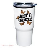 Just A Dreamer Butterfly Cute Gift Tumbler thumb 0