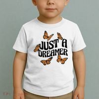Just A Dreamer Butterfly Cute Gift Toddler T-Shirt thumb 2