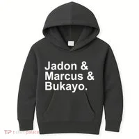 Jadon and Marcus and Bukayo Kids Hoodie thumb 0