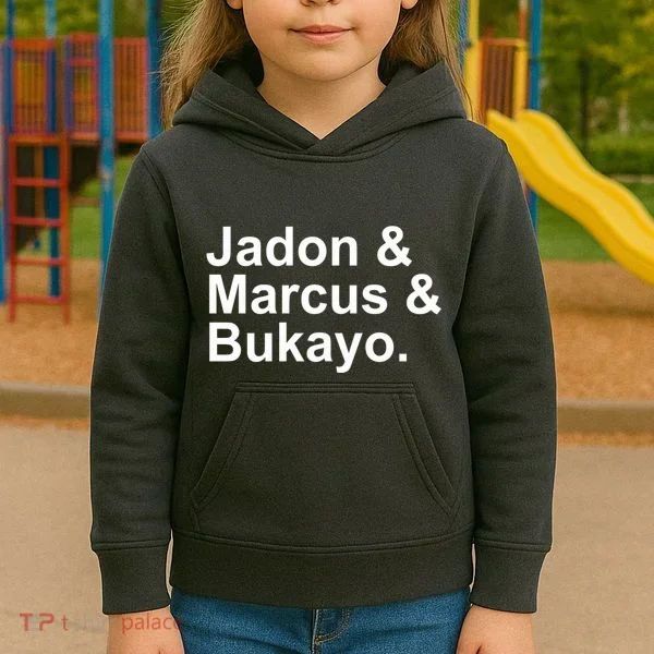 Jadon and Marcus and Bukayo Kids Hoodie
