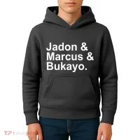 Jadon and Marcus and Bukayo Kids Hoodie thumb 4