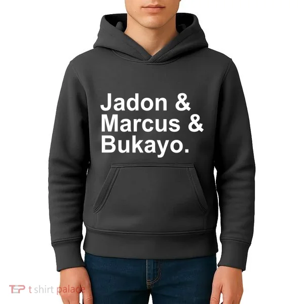 Jadon and Marcus and Bukayo Kids Hoodie