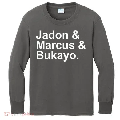 Jadon and Marcus and Bukayo Kids Long Sleeve Shirt