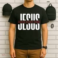 Jesus Above Every Name Inspirational Faith Lovers T-Shirt thumb 6