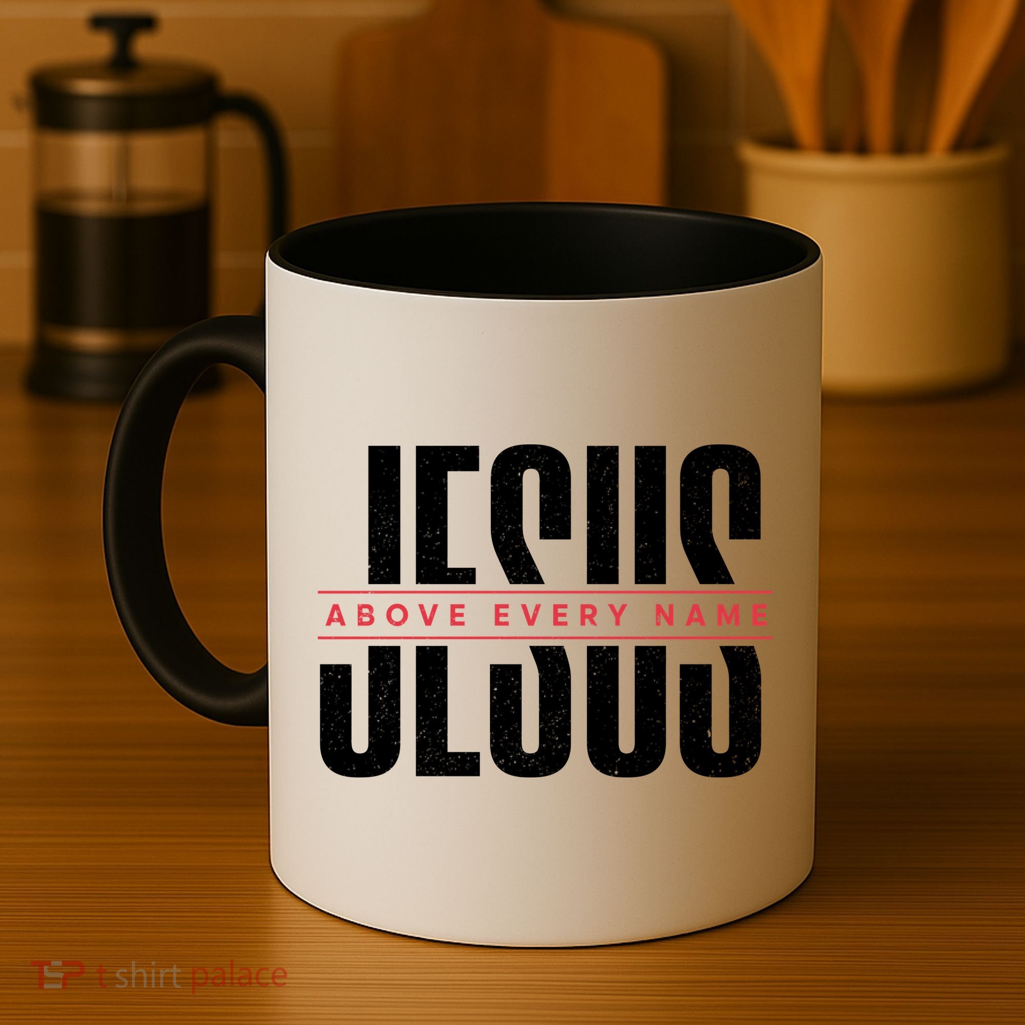 Jesus Above Every Name Inspirational Faith Lovers Coffee Mug