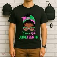 Juneteenth Aka Freeish Since 1865 Independence Day T-Shirt thumb 6