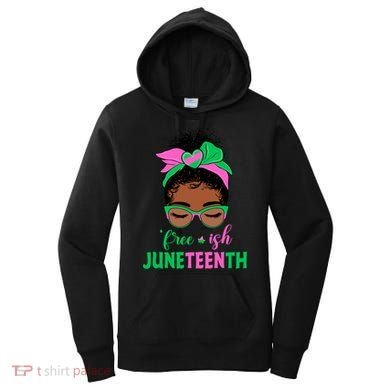 Juneteenth Aka Freeish Since 1865 Independence Day Women's Hoodie