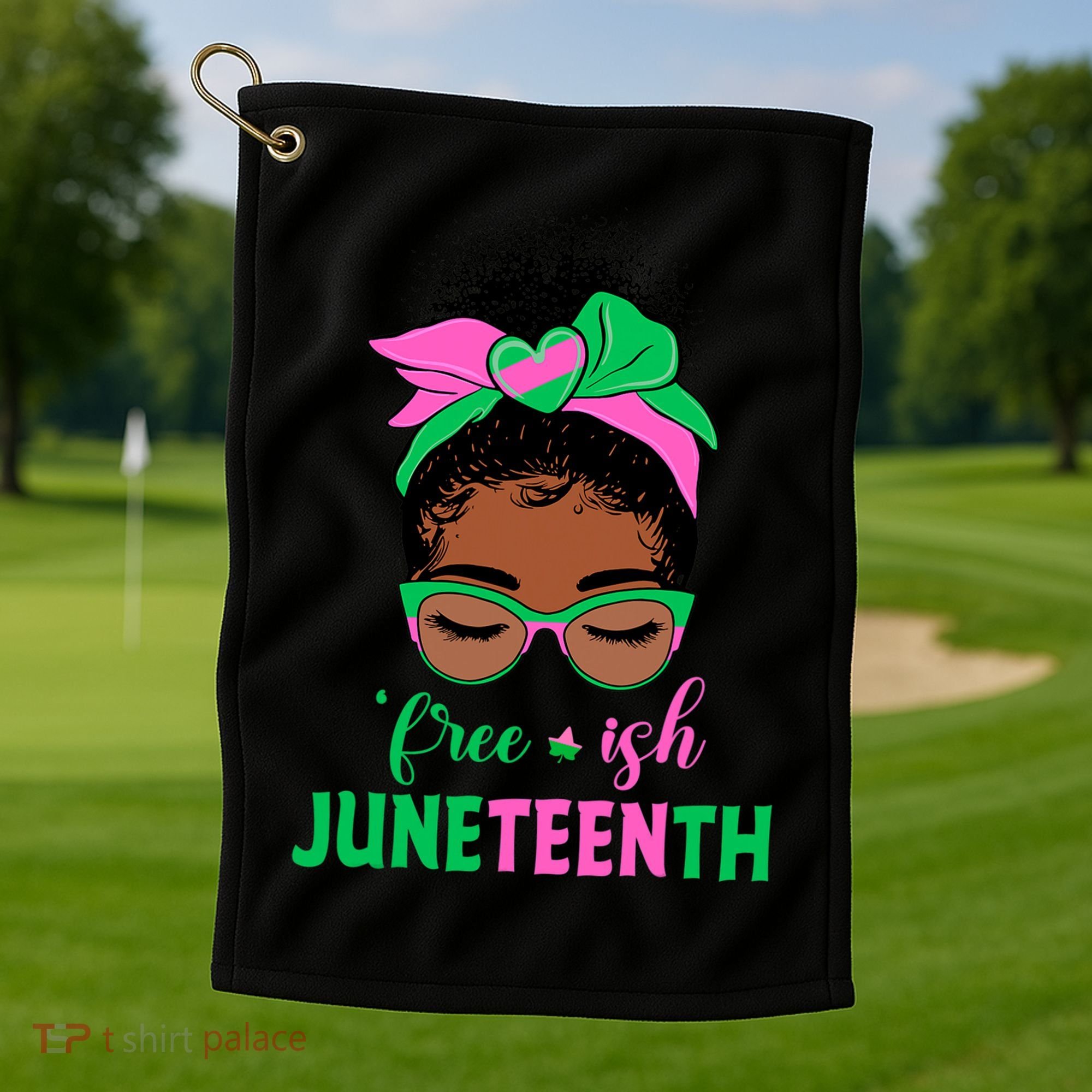 Juneteenth Aka Freeish Since 1865 Independence Day Golf Towel