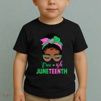 Juneteenth Aka Freeish Since 1865 Independence Day Toddler T-Shirt thumb 2