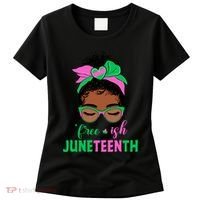 Juneteenth Aka Freeish Since 1865 Independence Day Women's T-Shirt thumb 0