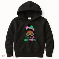 Juneteenth Aka Freeish Since 1865 Independence Day Kids Hoodie thumb 0