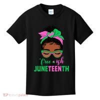 Juneteenth Aka Freeish Since 1865 Independence Day Kids T-Shirt thumb 0