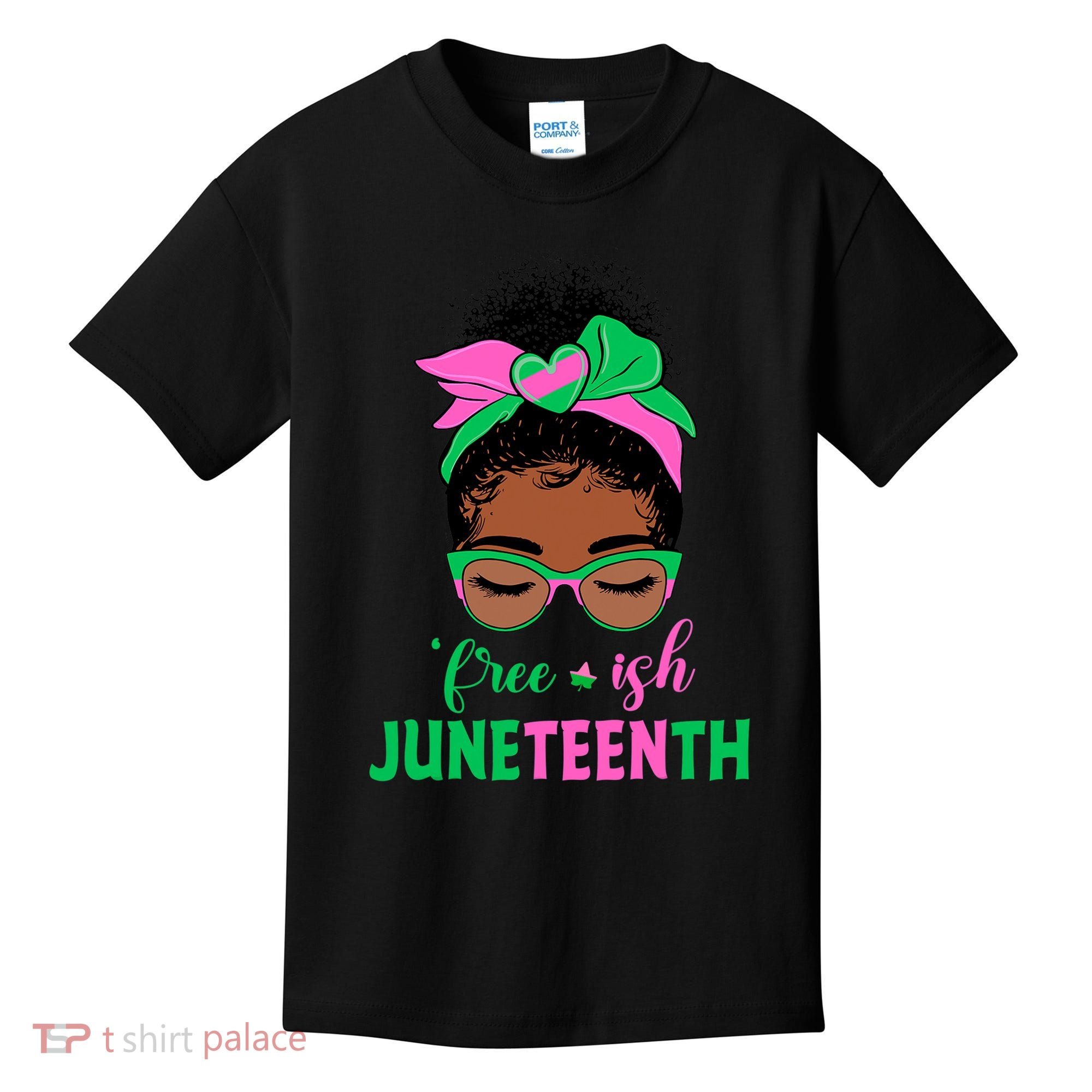 Juneteenth Aka Freeish Since 1865 Independence Day Kids T-Shirt