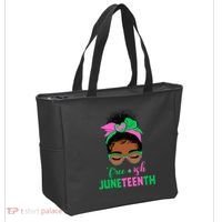 Juneteenth Aka Freeish Since 1865 Independence Day Tote Bag thumb 2