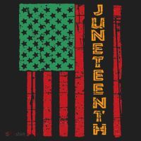 Juneteenth American Flag Women's Sweatshirt thumb 2