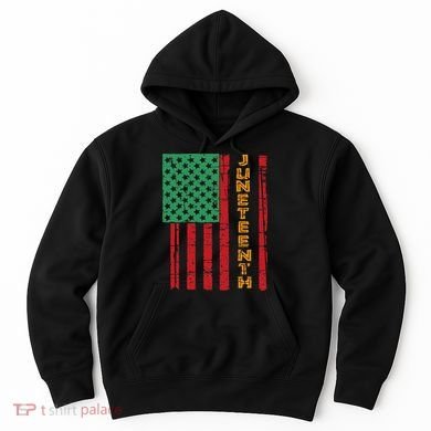 Juneteenth American Flag Hoodie